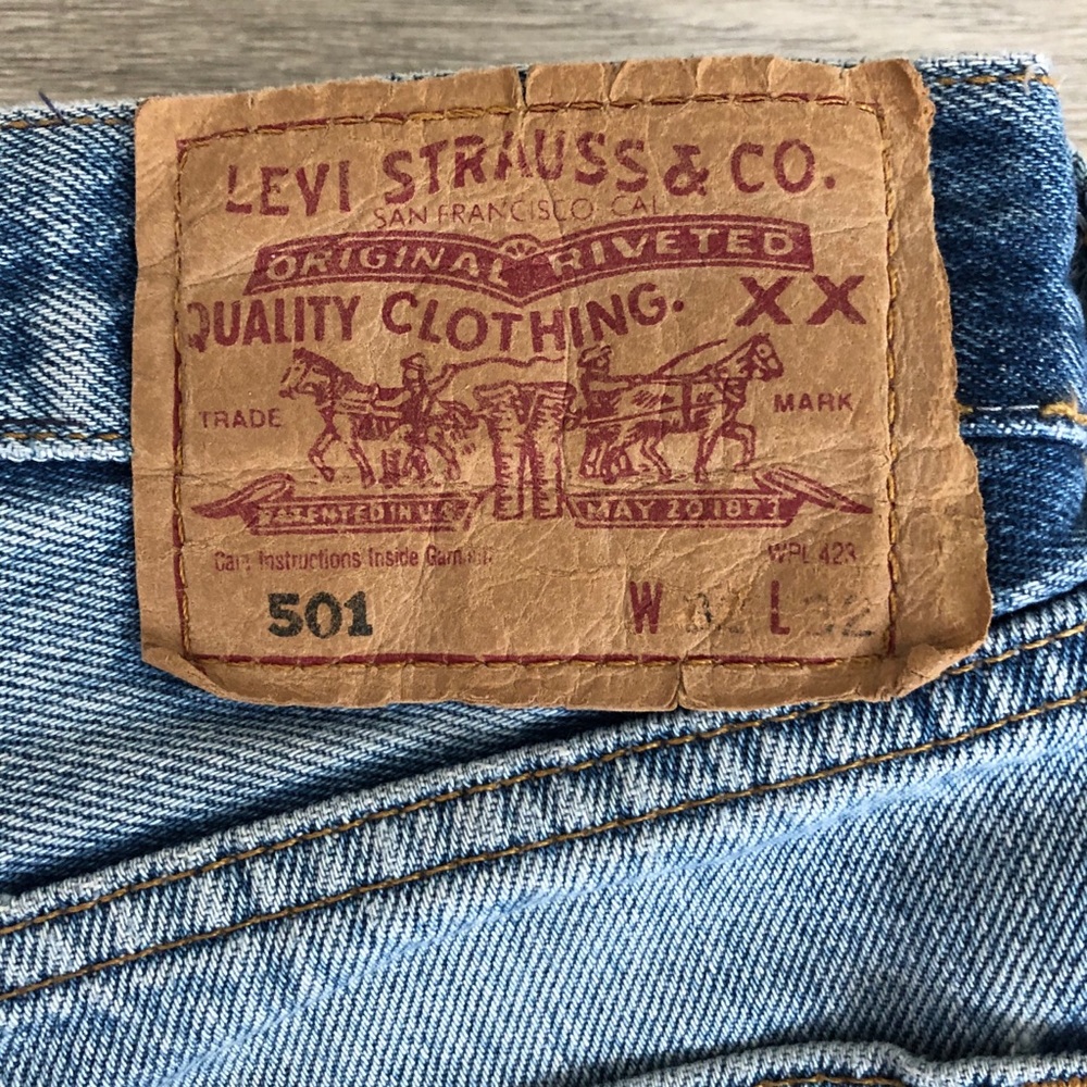 Vintage reconstructed Levi’s - Picture 3 of 3